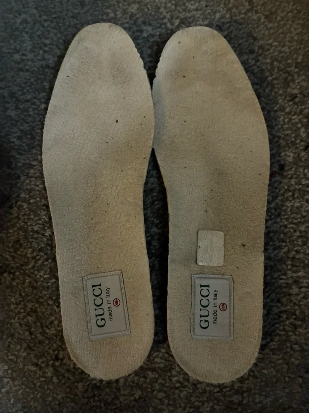 Gucci Gray, Pink & Brown Mixed-Media Sneakers